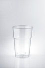 Bicchieri in Plastica Kristal, Disponibili in 2 Formati, 50 pezzi