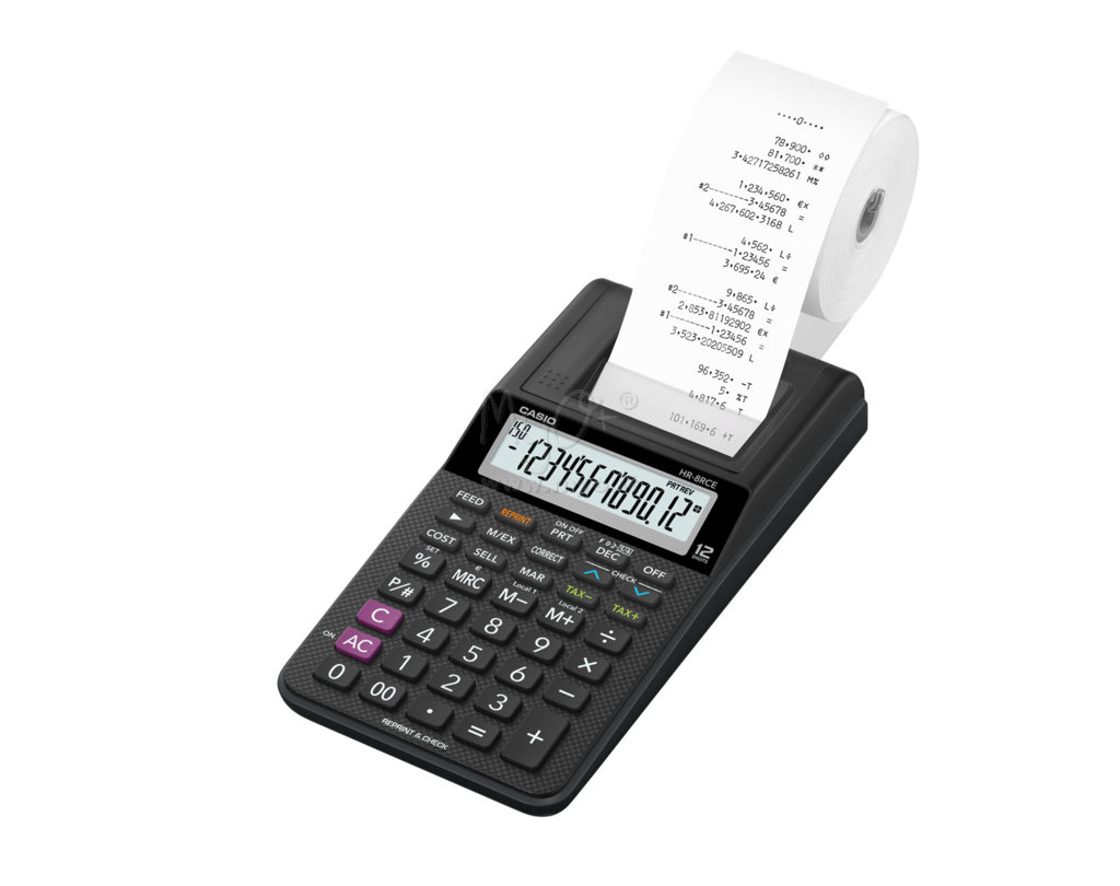 Calcolatrice da Tavolo, Modello HR-8RCE acquista in MyO S.p.a. Cancelleria  forniture per ufficio