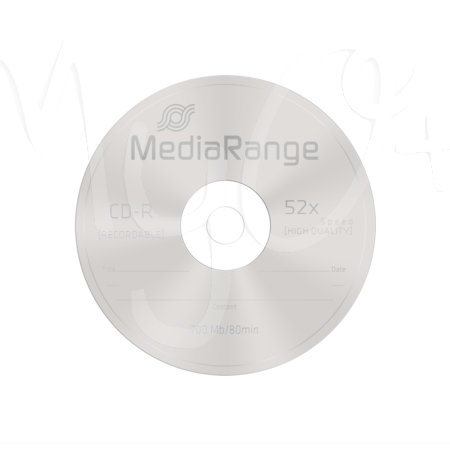 CD-R Mediarange 80 Min. 700MB Slim Cf.10PZ