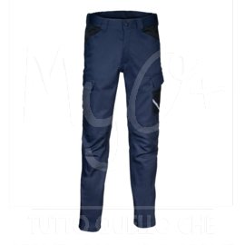 Pantalone da Lavoro Leggero Busot, Navy/Nero