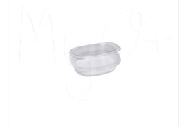 Vaschette Ovali in PET, Confezione da 50 Pezzi, ovale J 250 mm 125X90X35