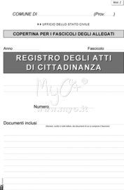 CONSERVAZIONE DEGLI ATTI DI CITTADINANZA - (CONF. DA 25 PZ.), 097819
