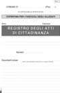 CONSERVAZIONE DEGLI ATTI DI CITTADINANZA - (CONF. DA 25 PZ.), 097819