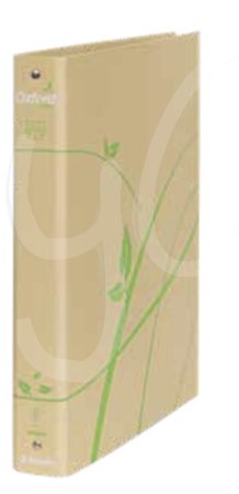 Portalistino Oxford Green,100% Riciclato, ad Anelli, Dorso cm 30, Formato A4