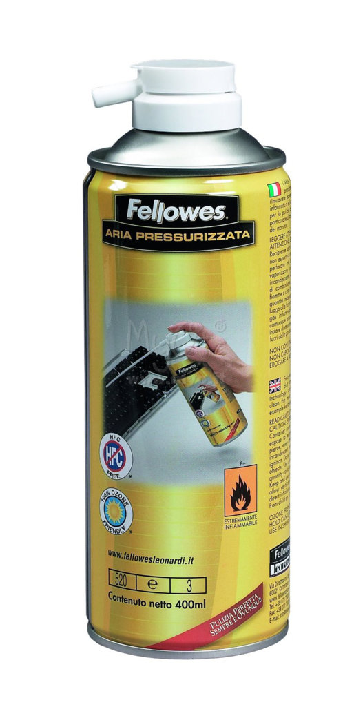 Bomboletta Aria Compressa Spray, Infiammabile, Pressurizzata, 400