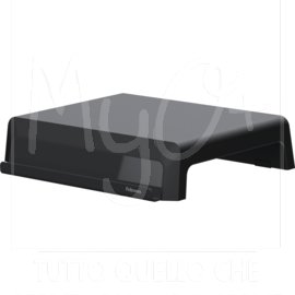 Supporto per Monitor Breyta, con 3 Livelli di Altezza, Disponibile nei colori Bianco e Nero, nero