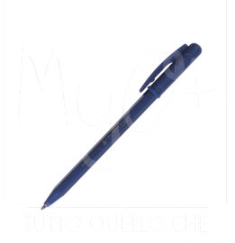 Penna Tratto 1 Green, Twist, a Sfera, Punta Media, Tratto 0,5 mm, Vari Confezionamenti, blu
