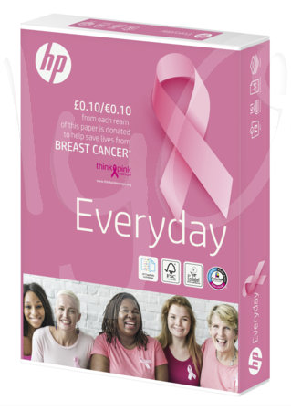 Carta Everyday Pink Ream per Fotocopie, Stampanti, A4, 500 Fogli