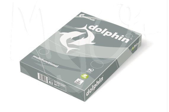 Carta Dolphin® per Fotocopie, Stampanti,  A4, 80 g, 500 Fogli