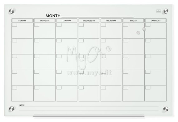 Planning calendario Glass