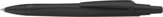 Penna a Sfera a Scatto Reco, Realizzata al 92% in Plastica Riciclata, Disponibile in Colore Nero e Blu, nero