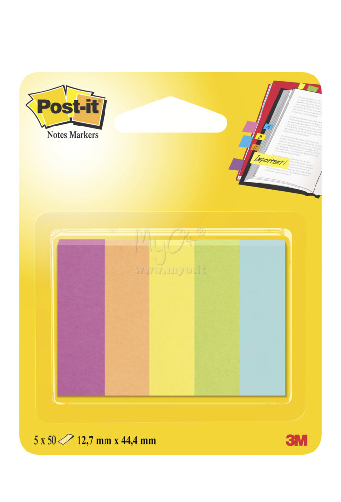 Post-it® Index, 5 / 10 Blocchetti, Colori Assortiti acquista in MyO S.p.a.  Cancelleria forniture per ufficio