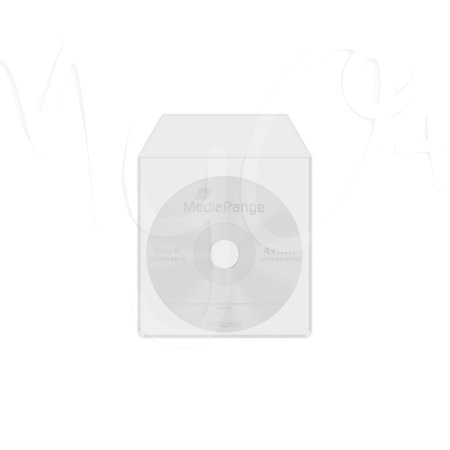 Bustine Porta CD-DVD in Polipropilene Trasparente