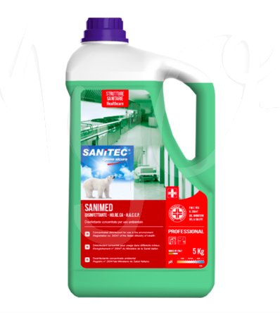 Detergente Disinfettante Concentrato, Capacità 5 kg