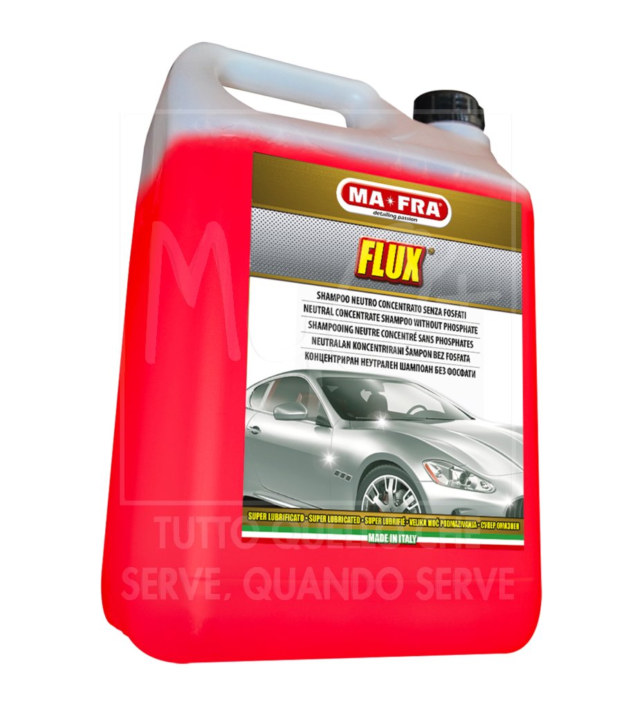 Flux Shampoo Lavaggio Auto Manuale in Tanica da lt 4,5 acquista in MyO  S.p.a. Cancelleria forniture per ufficio