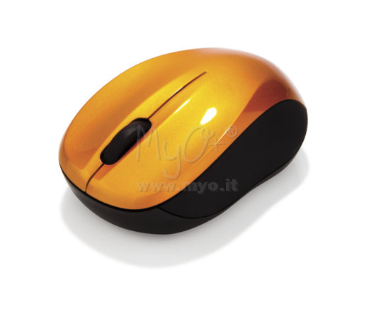 Mouse Ottico Wireless Go Nano, Disponibile in Diversi Colori