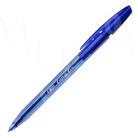 Penna Cristal Clic, Disponibile in Diversi Colori 