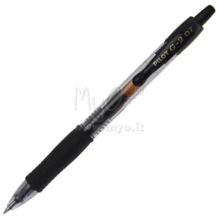 Penna G-2, Roller Gel, Punta 0,39 mm, Vari Formati e Colori