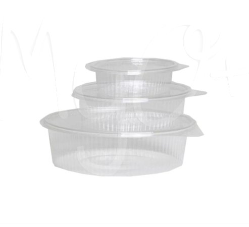 Vaschette Ovali in Plastica, Confezione da 50 Pezzi