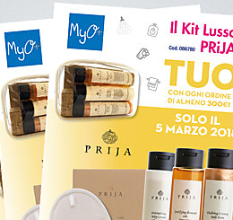 Promozione Kit Lusso PRiJA MyO marzo 2018
